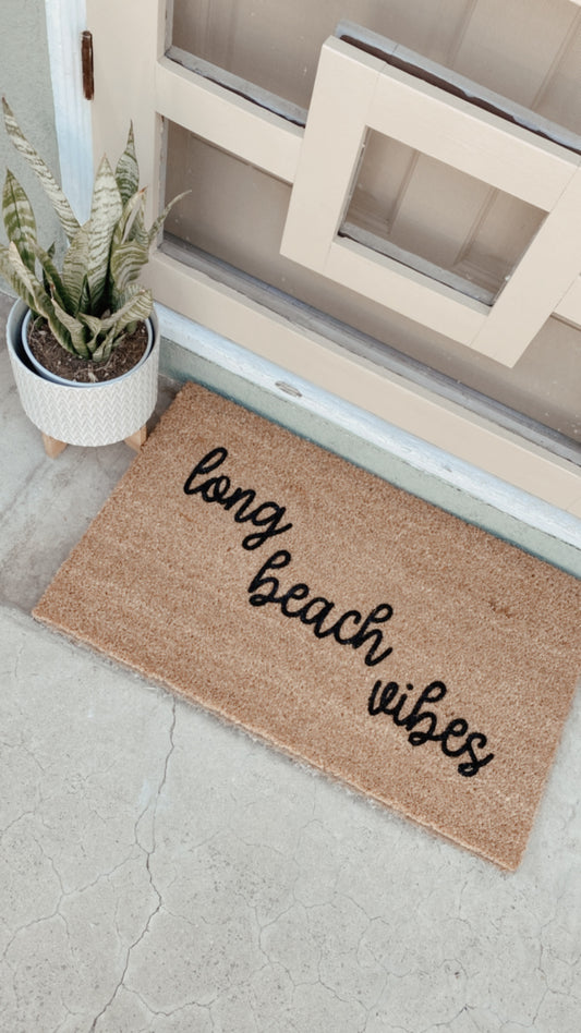 Long Beach Vibes Doormat (Option 2)