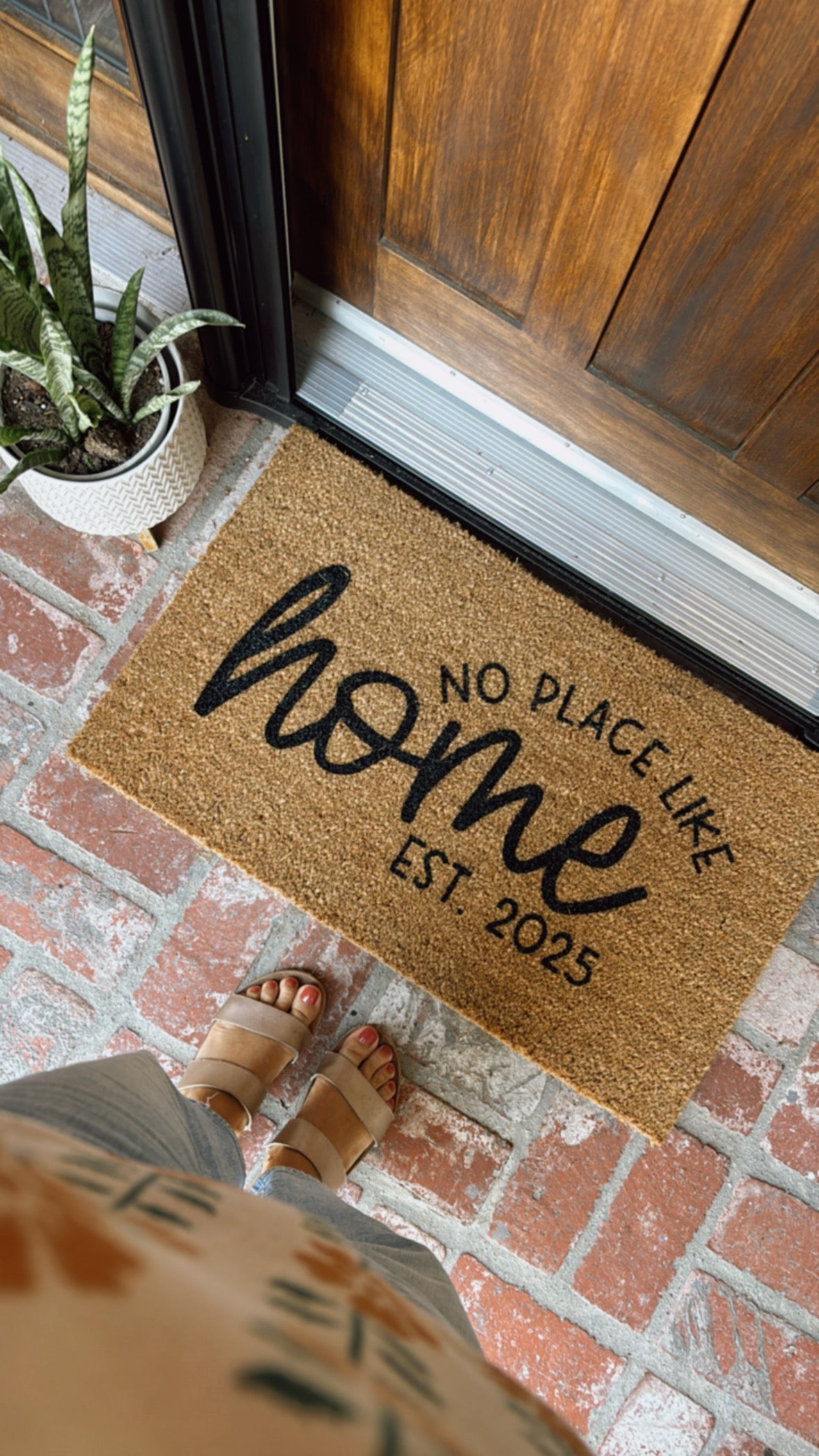 No Place Like Home Doormat