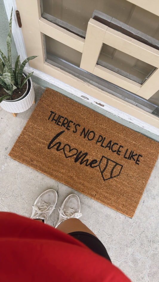 There's No Place Like Home Doormat