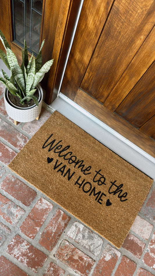 Welcome to the Name Home Doormat