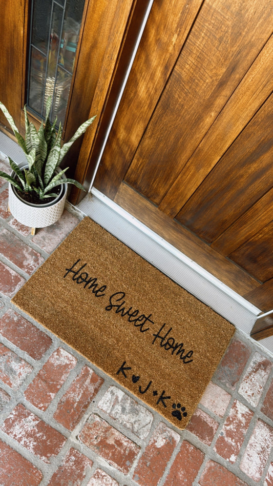 Home Sweet Home Doormat