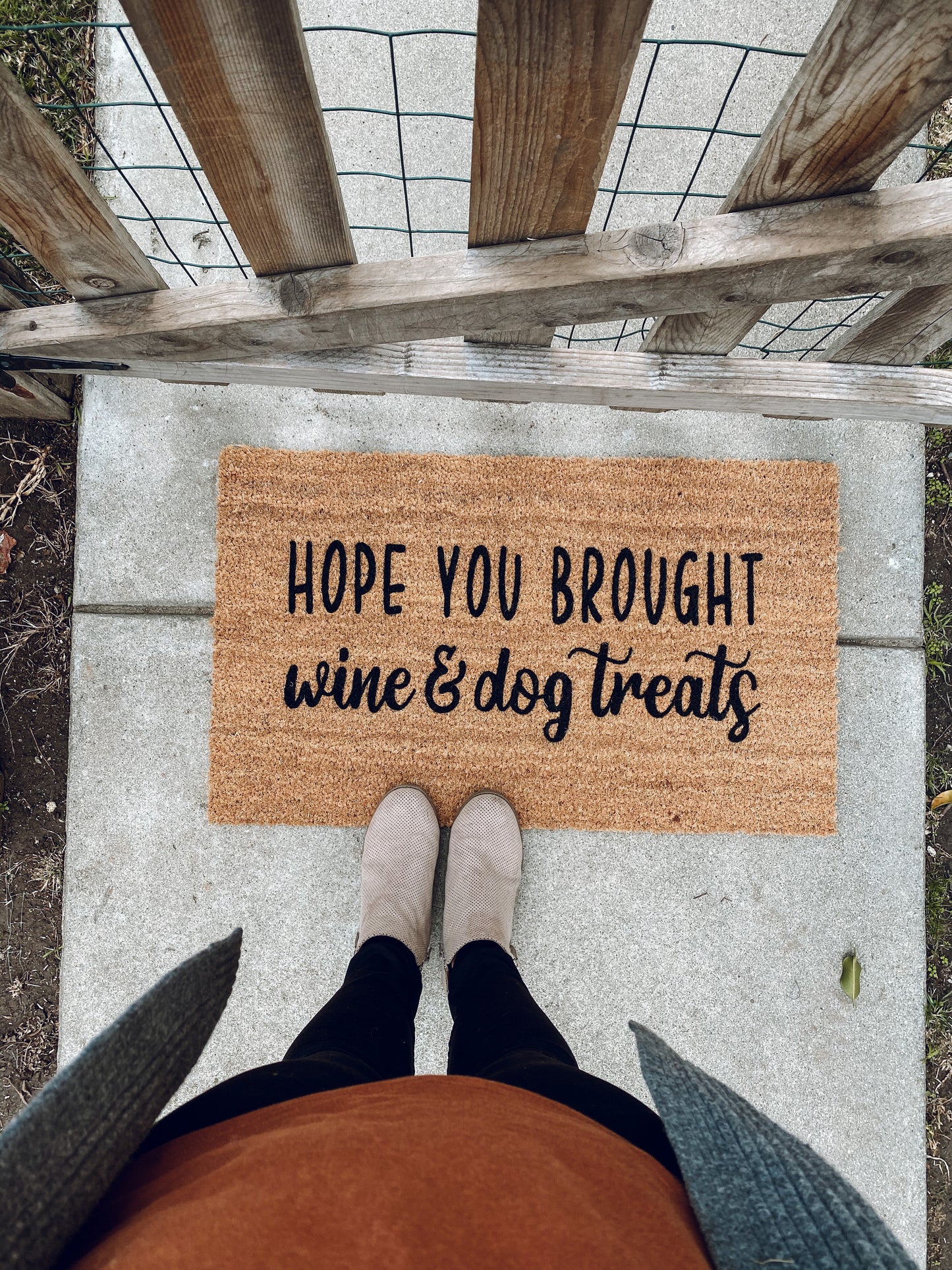 Hope You Brought Drink and Dog Treats