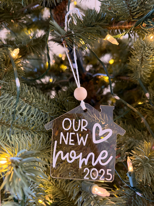 Our New Home Ornament 2025