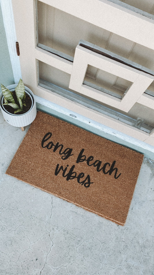 Long Beach Vibes Doormat